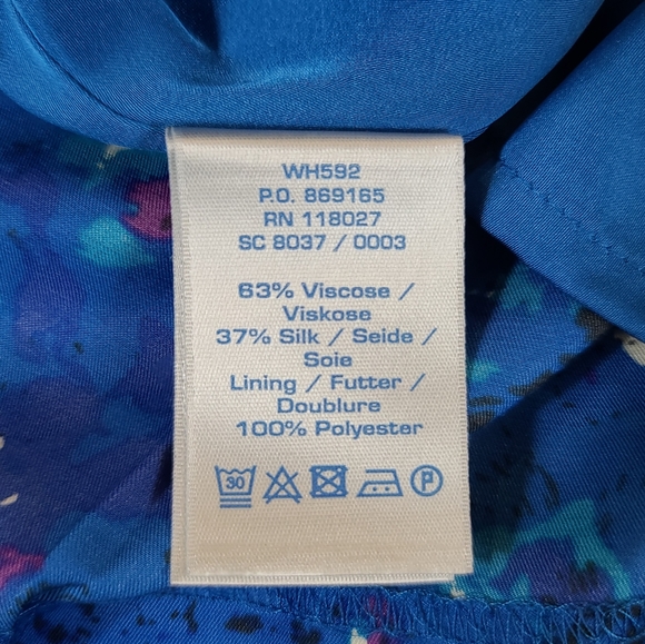 Boden Retro Style Draped Collar Size 12L - Picture 9 of 10